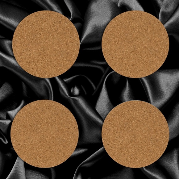 Nightmare Before Christmas Ceramic Coasters (Set of 4) with Cork Base - Picture 2 of 4